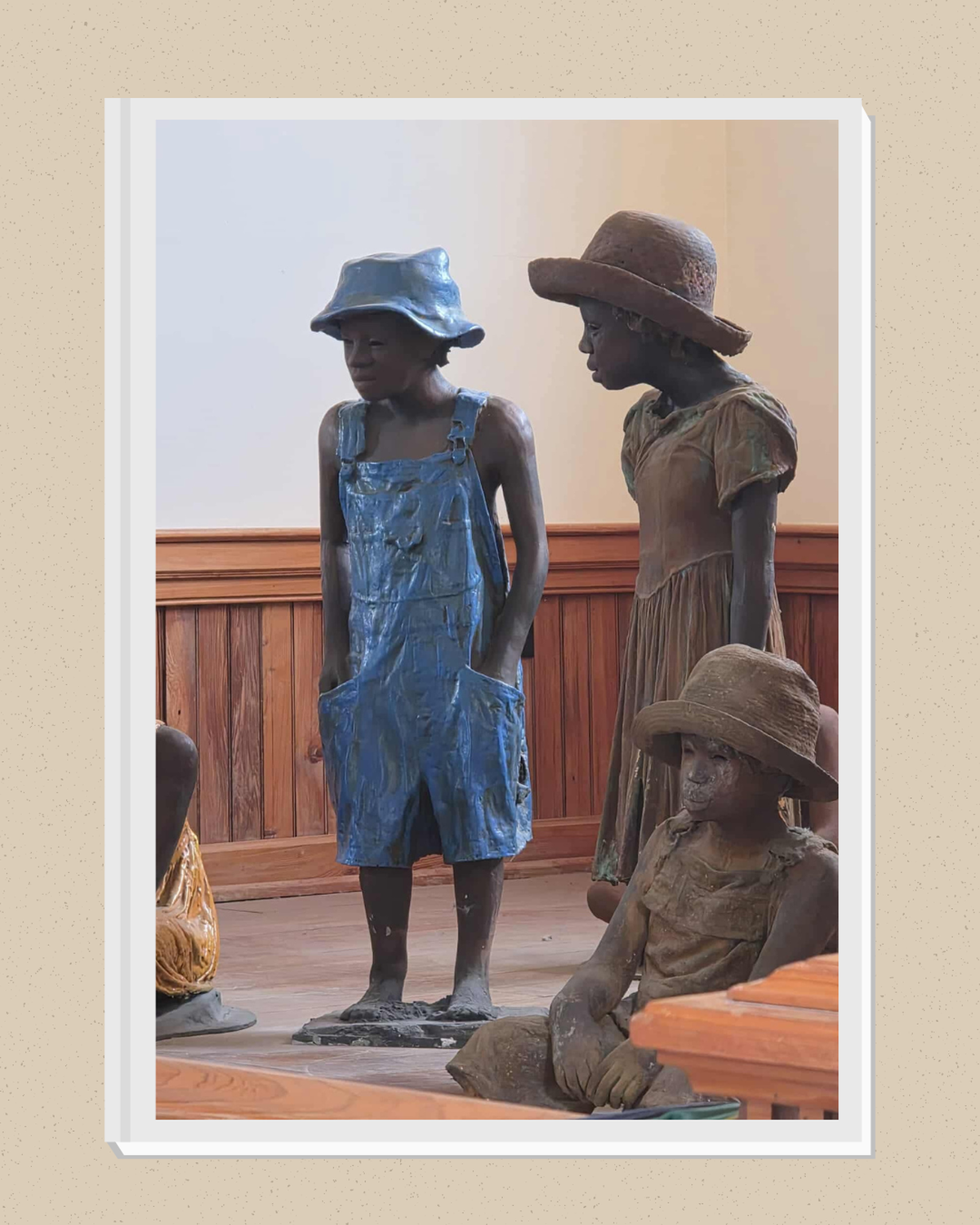 Statues at the Whitney Plantation in Louisiana.  (Courtesy)