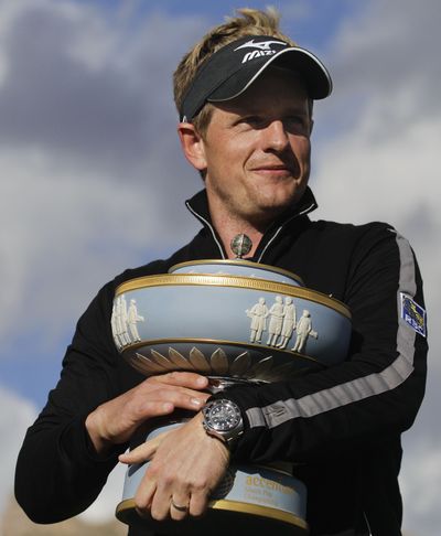 Luke Donald earned his first win in the U.S. since 2006. (Associated Press)