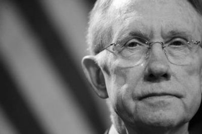 
Senate Majority Leader Harry Reid, D-Nev., vowed to continue fighting to set a withdrawal timetable for Iraq. 
 (Associated Press / The Spokesman-Review)