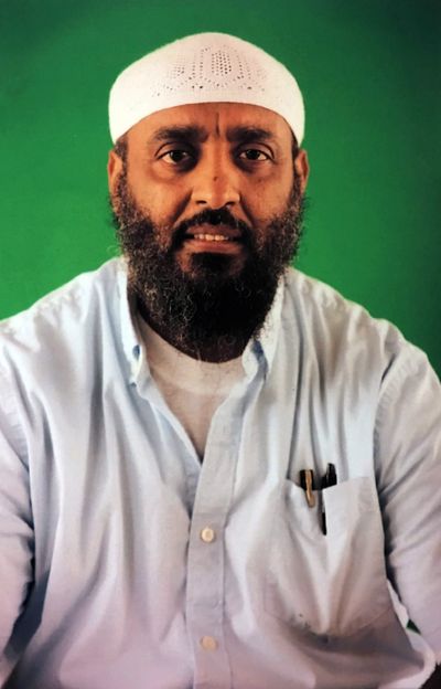 An image provided by his defense team of Ramzi bin al-Shibh, one of the men accused of plotting the Sept. 11 attacks, at Guantánamo Bay in 2019. A military medical board has concluded that the accused deputy in the Sept. 11 attacks suffers from mental illness that makes him incompetent to either face trial or plead guilty in the death-penalty case. (via The New York Times) -- NO SALES; FOR EDITORIAL USE ONLY -- (VIA THE NEW YORK TIMES)