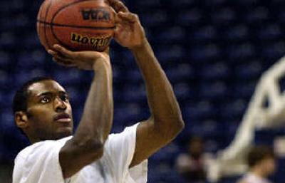 
GU junior Pierre Marie Altidor-Cespedes is part of a stable of experienced guards. 
 (Holly Pickett / The Spokesman-Review)