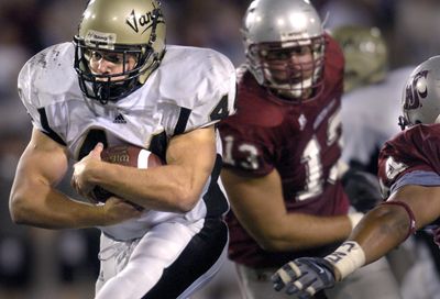 Ex-Idaho running back Jayson Bird will run against  UI Saturday.  (File / The Spokesman-Review)