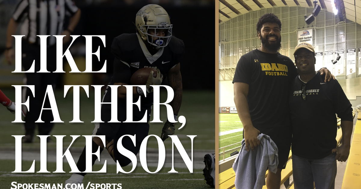 Idaho’s Isaiah Saunders followed in his father Walt’s footsteps during ...