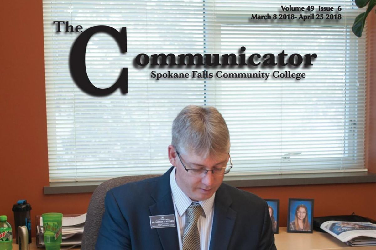 About 400 copies of the student newspaper at Spokane Falls Community College disappeared from the racks at an unusually rapid pace in early April, but campus security officials determined the papers were not stolen. (The Communicator / Spokane Falls Community College)