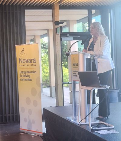 Novara Energy Alliance is being backed by Avista, Itron, and McKinstry to research solutions to issues facing Spokane’s energy sector.  (Amanda Sullender / The Spokesman-Review)