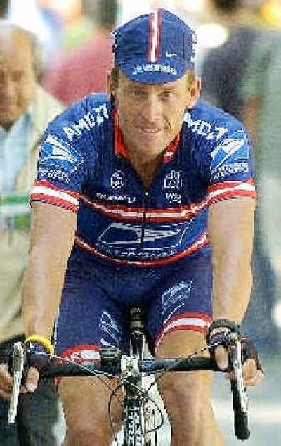 
Five-time Tour de France winner Lance Armstrong contemplated retirement but now says he will race next year. 
 (Associated Press / The Spokesman-Review)