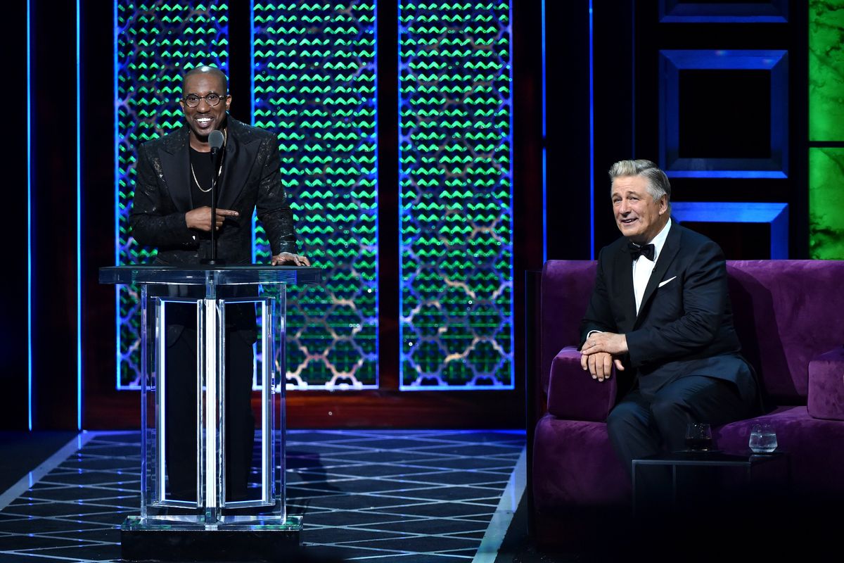 Comedian Chris Redd roasts Alec Baldwin onstage during the Comedy Central Roast of Alec Baldwin at Saban Theatre on Sept. 7, 2019, in Beverly Hills, Calif. Redd will take the Spokane Comedy Club stage Friday and Saturday.  (Getty Images)