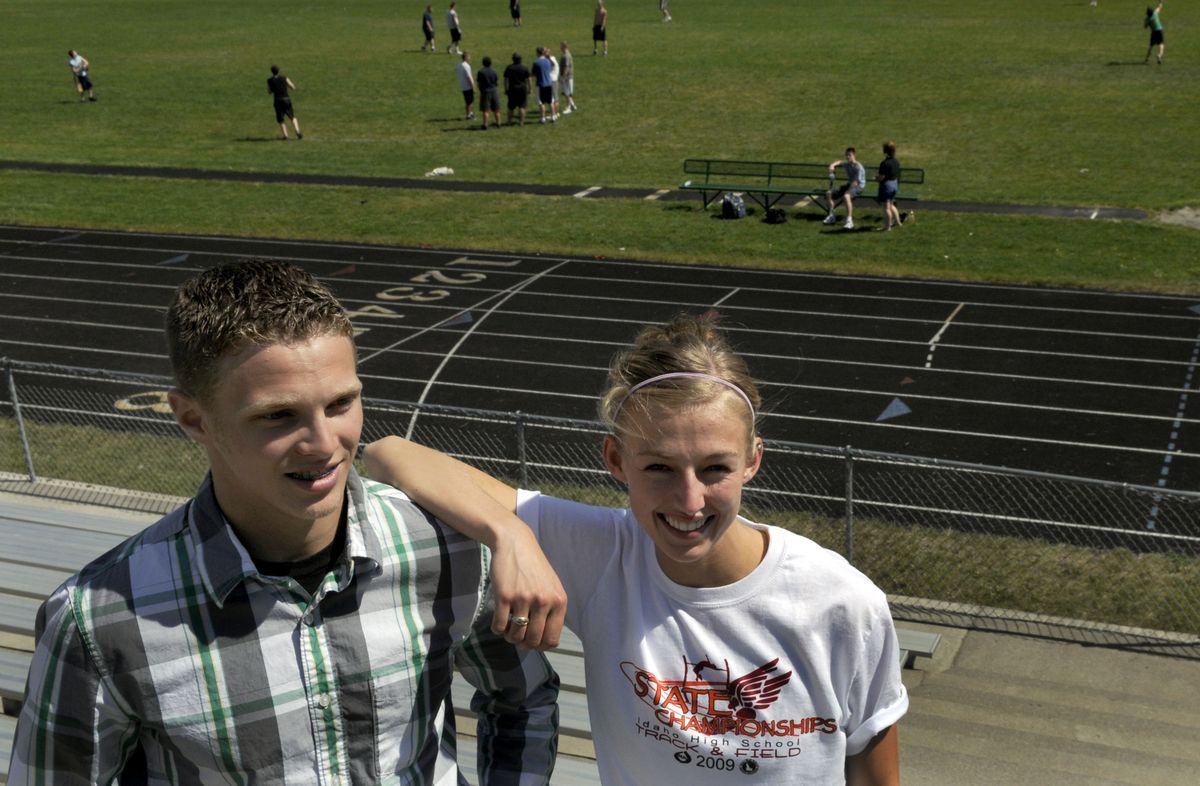 Lakeland seniors Kyle McCrite and Camille Reynolds are North Idaho Athletes of the Year. McCrite was a two-sport standout (football and wrestling), capturing a second straight state wrestling title. Reynolds was a three-sport standout (soccer, basketball and track), defending a state title in the 300-meter hurdles. kathypl@spokesman.com (KATHY PLONKA kathypl@spokesman.com / The Spokesman-Review)