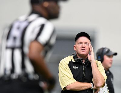 Following a loss Thursday at Troy, the Idaho Vandals will have to win their remaining three games to guarantee a bowl-game berth. (Tyler Tjomsland / The Spokesman-Review)