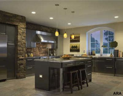 Incandescent lamps have historically been the most frequently used in residential applications due to their low initial cost. However, they are usually more expensive in the long-run compared to energy-efficient fluorescent bulbs.
(Photo courtesy of Progress Lighting / The Spokesman-Review)