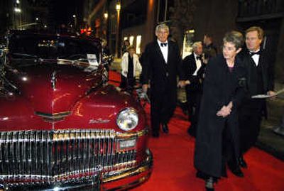 
Guests stroll along the red carpet from the Davenport Hotel to the Martin Woldson Theater at the Fox for the opening night gala with the Spokane Symphony on Nov. 17.
 (The Spokesman-Review)