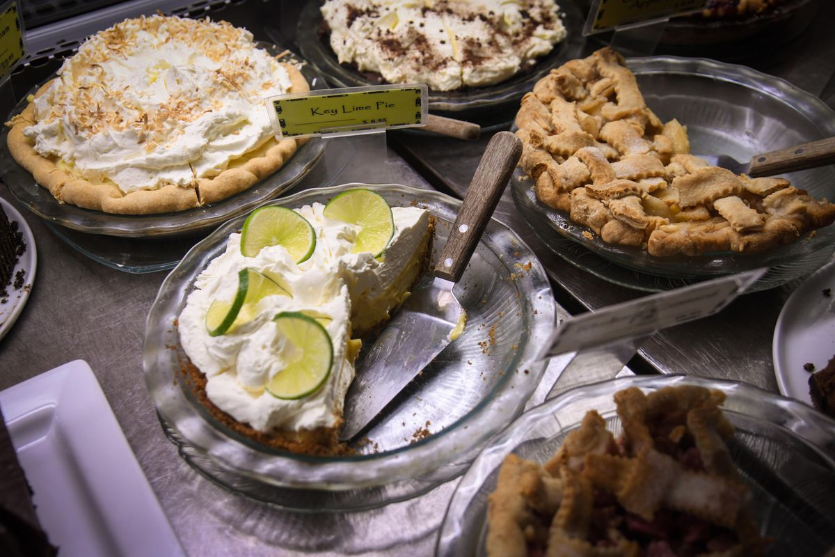 Lindaman’s is known for their variety of pies. The business on the South Hill is closing after 35 years. (Dan Pelle / The Spokesman-Review)