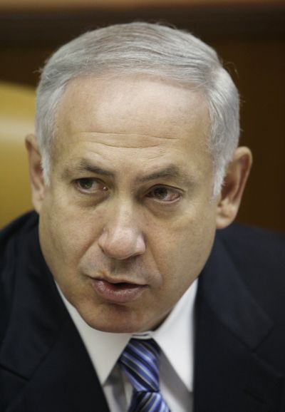 Netanyahu (Dan Balilty / The Spokesman-Review)