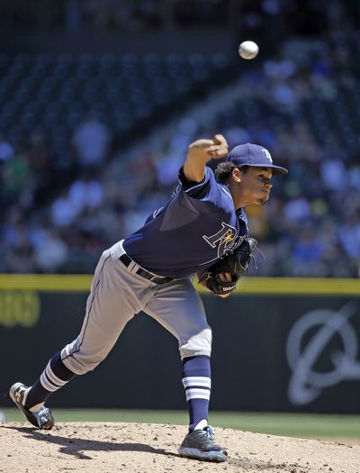 Tampa Bay’s Chris Archer has pitched three straight games with double-digit strikeouts while not giving up a walk. It’s a feat that hasn’t been matched for at least 100 years. (Associated Press)