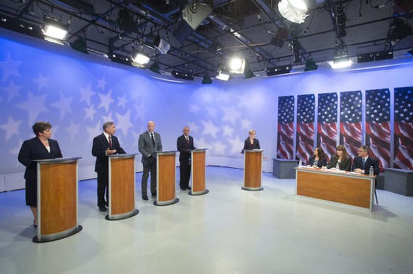 Candidates for the Idaho Supreme Court debate on Friday night on Idaho Public TV (AP / Otto Kitsinger)