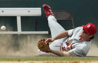 
St. Louis' Scott Spiezio is back after an absence because of substance abuse. Associated Press
 (Associated Press / The Spokesman-Review)