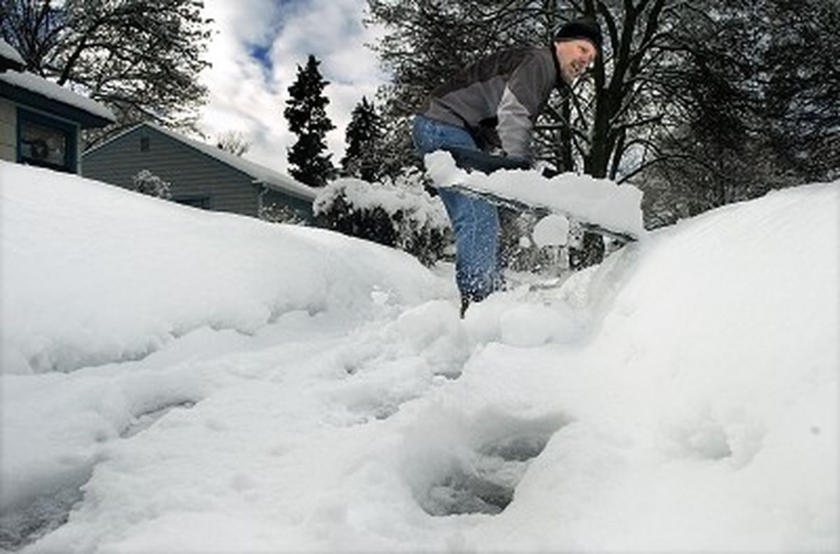Jan. 28, 2009, snowstorm photos Jan. 28, 2008 The SpokesmanReview