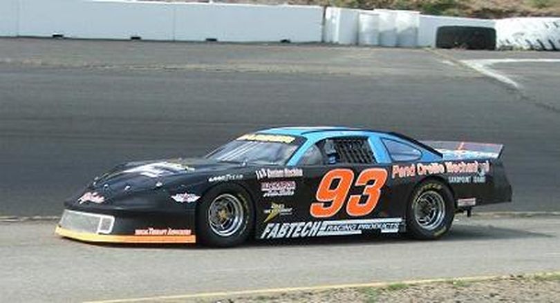 David Garber, the two-time defending INSSA champion, grabbed win number two of the 2009 season and moved into third place in the series points standings chasing his third straight championship. (Photo courtesy Spokane County Raceway) (The Spokesman-Review)