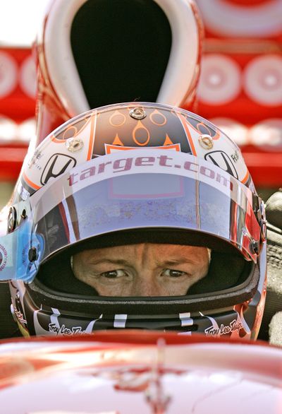 Scott Dixon is on the pole for today’s IRL race: 12:30 p.m. on ABC.  (Associated Press / The Spokesman-Review)