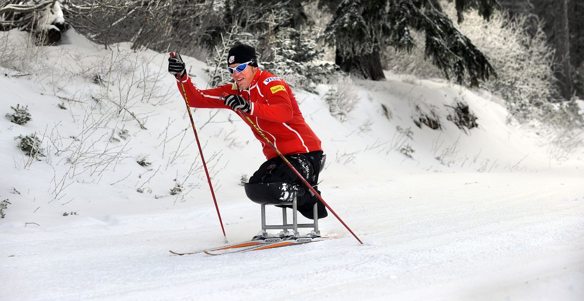Sean Halsted of Rathdrum, seen during a downhill training session at the Nordic Ski area of Mount Spokane in December 2009, will compete in the 2014 Paralympics in Sochi, Russia. The games begin today. (The Spokesman-Review)