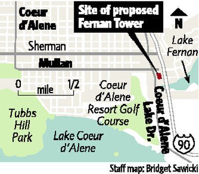 
Proposed by Charter Builders LLC, of Meridian, Idaho, the Fernan Tower would be a 20- to 30-story building up to 300 feet tall, making it one of the tallest buildings in the region. 
 (Photo courtesy of Scott Whitesitt/ALSC Architects / The Spokesman-Review)