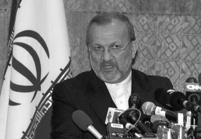 
Speaking in New York, Iranian Foreign Minister Manouchehr Mottaki on Sunday  described new U.N. sanctions against Iran as 