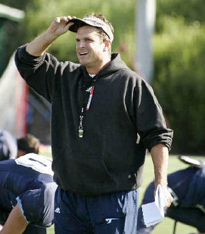 
Ex-NFL player Jim Harbaugh has I-AA San Diego in the Top 25. 
 (Associated Press / The Spokesman-Review)