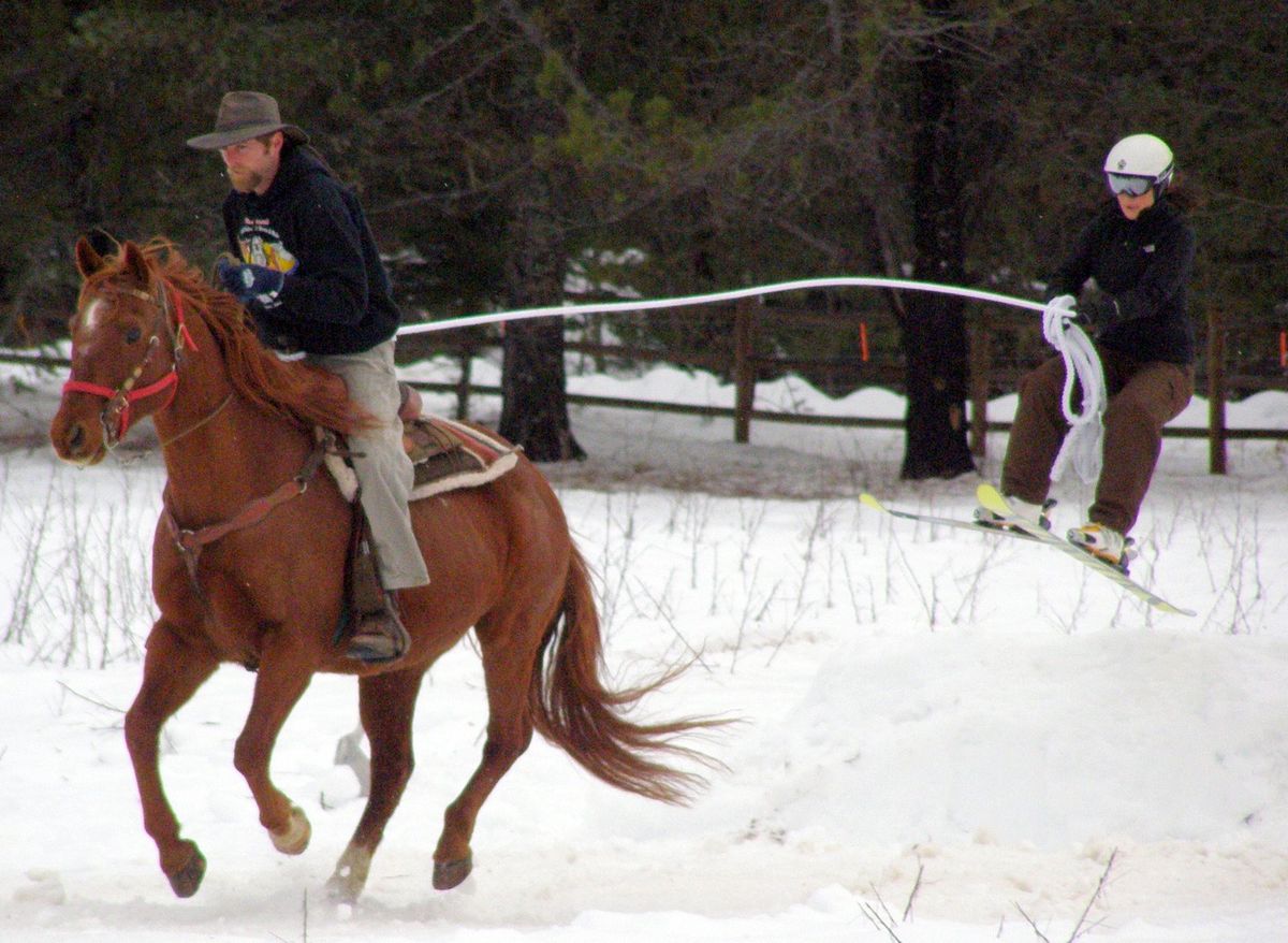 Skijoring debuts at Sandpoint Winter Carnival | The Spokesman-Review