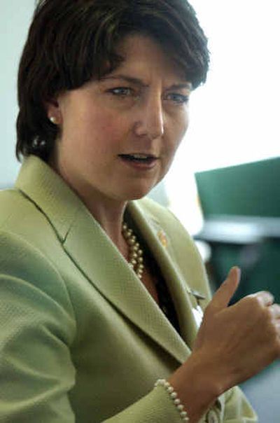 
Rep. Cathy McMorris will lead a congressional panel to review a law that requires all federal agencies to study and report their environmental impacts. The group will conduct a regional meeting in Spokane.
 (Liz Kishimoto / The Spokesman-Review)