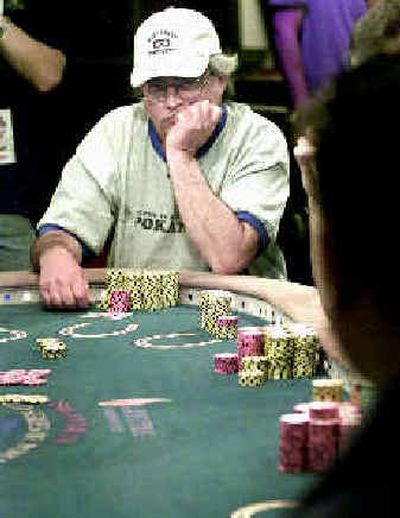 
Self-taught poker player Gerry Drehobl of Spokane won $365,000 in theWorld Series of Poker. 
 (Image Masters Photography / The Spokesman-Review)