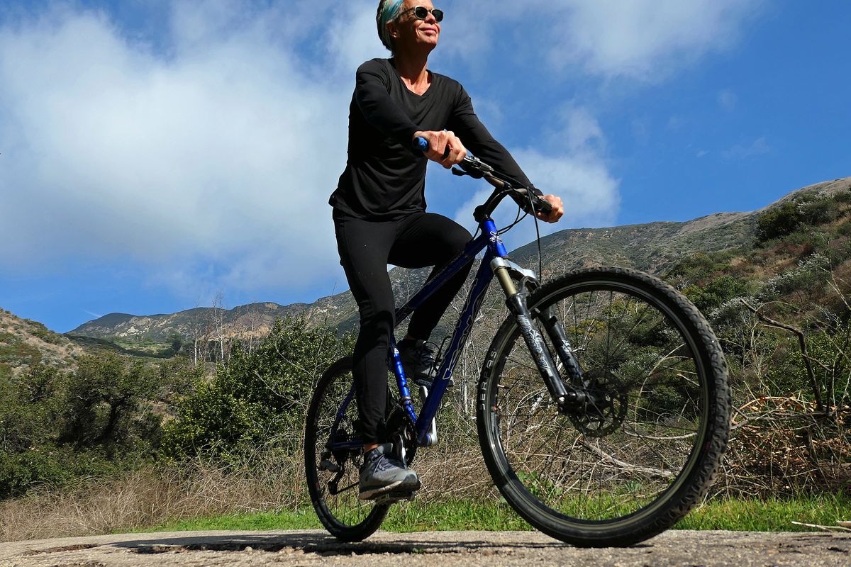 It felt like spring in January during a bike ride up Solstice Canyon in the Santa Monica Mountains National Recreation Area. (John Nelson)