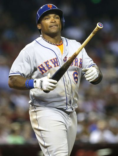The Mets traded Marlon Byrd to the Pirates on Friday. The outfielder is hitting .285 with 21 home runs. (Associated Press)