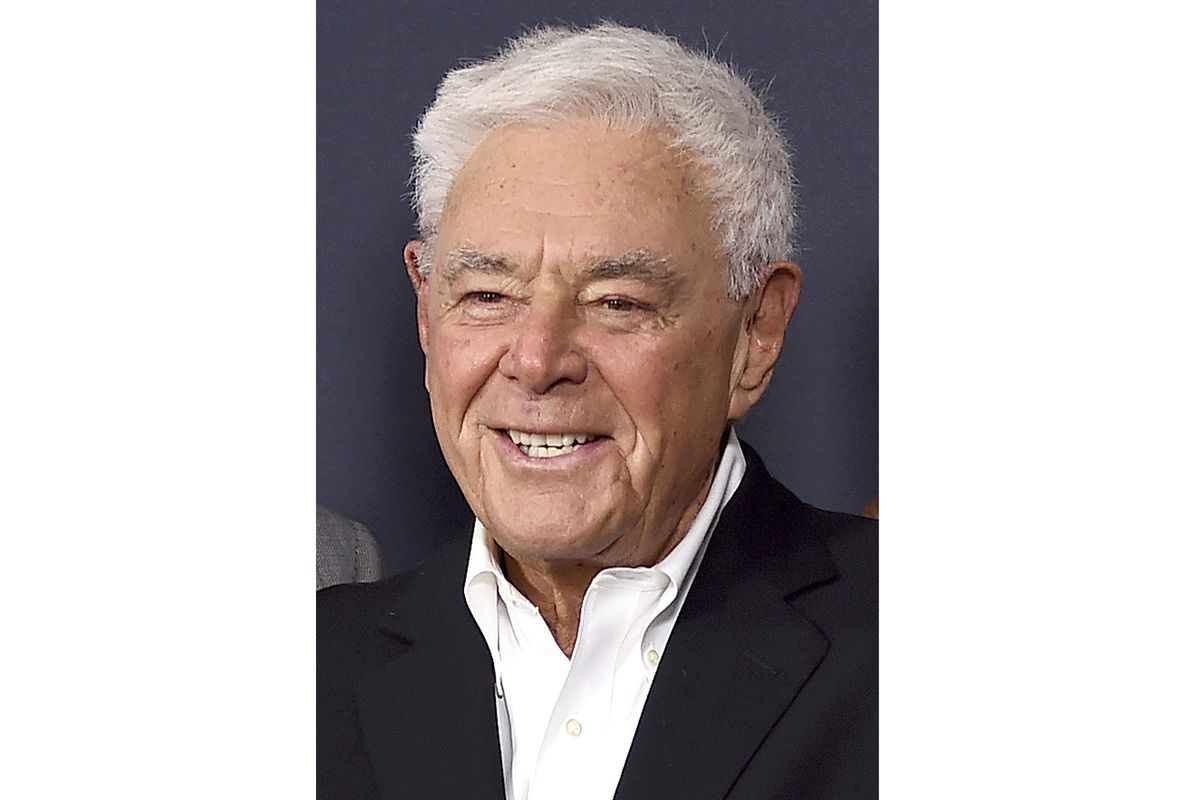 FILE - Richard Donner arrives at a tribute event in his honor on June 7, 2017, in Beverly Hills, Calif. The filmmaker, who helped create the modern superhero blockbuster with 1978’s “Superman” and mastered the buddy comedy with the “Lethal Weapon” franchise, has died. He was 91. Lauren Shuler Donner, his wife and producing partner, told the Hollywood trade "Deadline" that Donner died Monday, July 5, 2021. (Jordan Strauss)