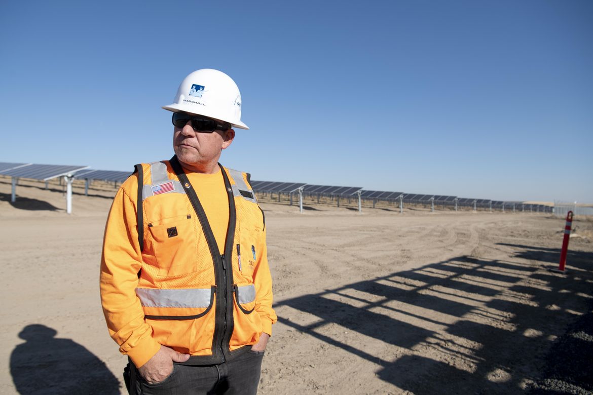 Solar farm in Lind Nov. 8, 2018 The SpokesmanReview