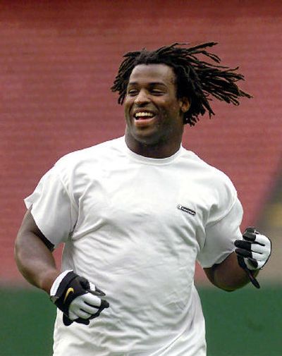 
Ricky Williams has been diligently working out on his own while waiting to join his teammates on the field. 
 (File/Associated Press / The Spokesman-Review)