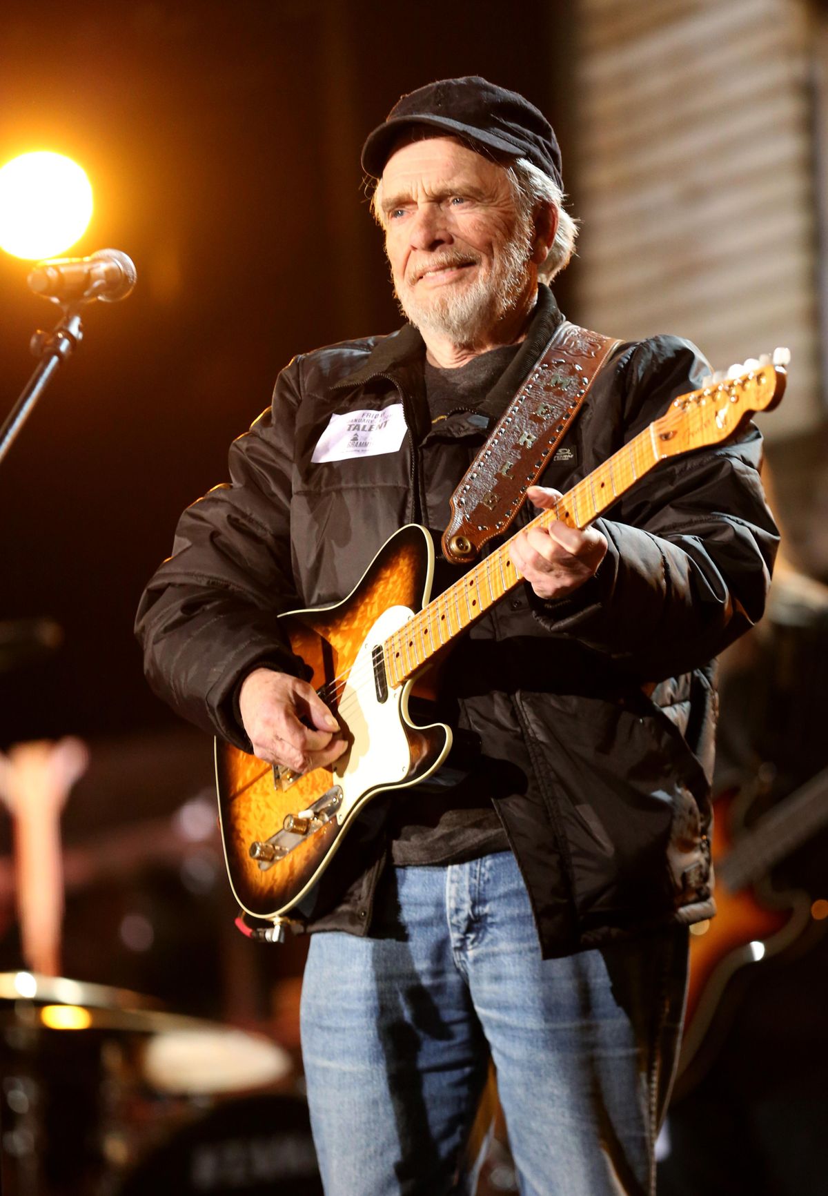 FILE - This Jan. 24, 2014 file photo shows country singer Merle Haggard during a rehearsal for the 56th Annual Grammy Awards in Los Angeles. Haggard died of pneumonia, Wednesday, April 6, 2016, in Palo Cedro, Calif. He was 79. (Photo by Matt Sayles/Invision/AP, File) ORG XMIT: NYET311 (Matt Sayles / Matt Sayles/Invision/AP)
