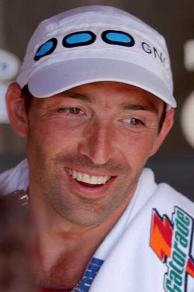 
Viktor Zyemtsev won the 2005 Coeur d'Alene Ironman. 
 (Amanda Smith / The Spokesman-Review)