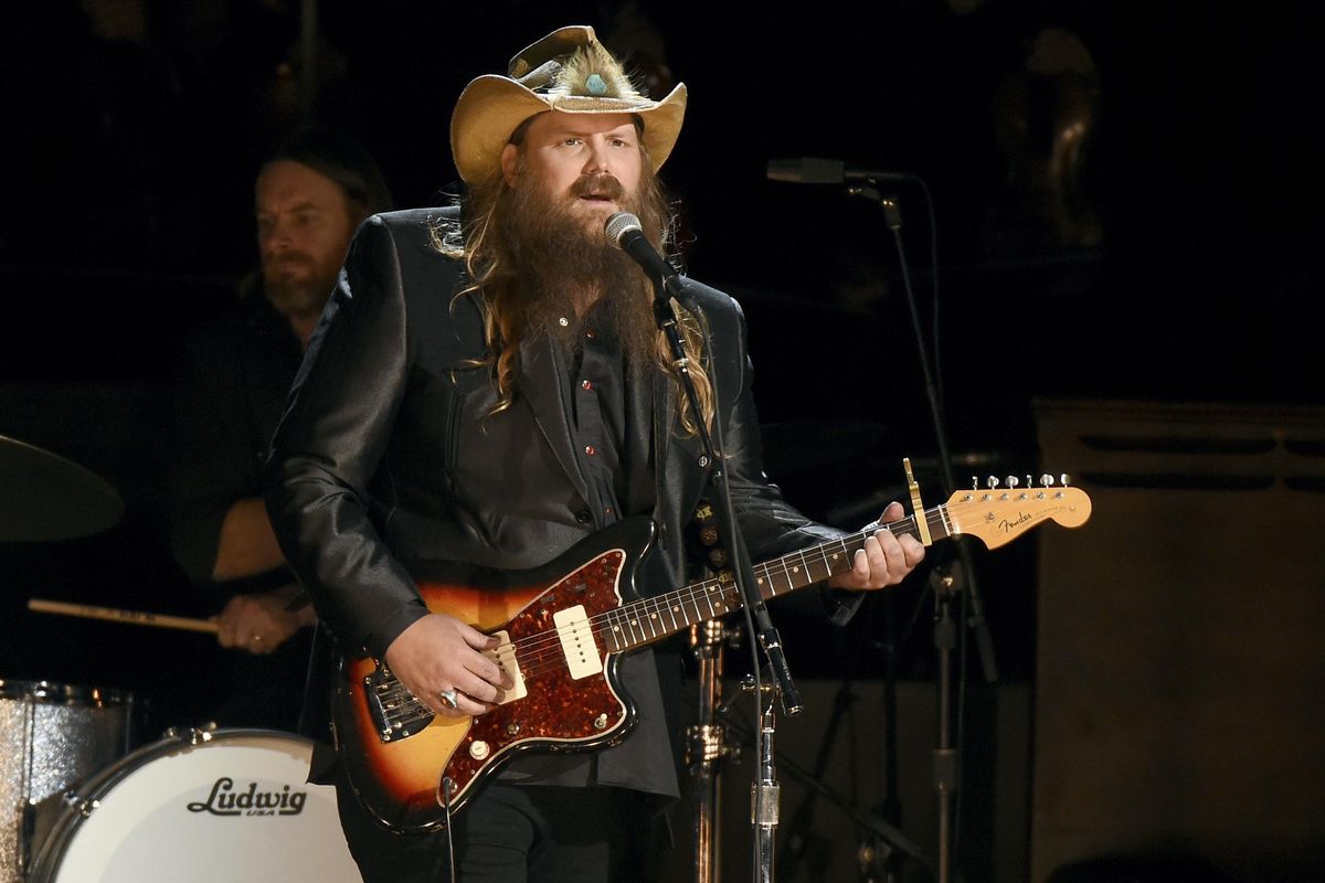 Grammy-winner Chris Stapleton will headline a night at Watershed at the Gorge Amphitheatre in July. (Charles Sykes / Invision/AP)