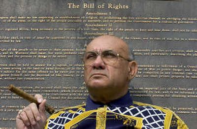 Gypsy leader Jimmy Marks, shown in a March 2004 photo, died Wednesday at Sacred Heart Medical Center in Spokane.
(File / The Spokesman-Review)