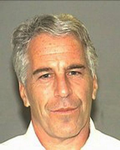 Booking mug shot of Jeffrey Epstein, then 53, of Palm Beach, taken following his indictment for soliciting a prostitute in July 2006.   (Palm Beach Sheriff's Office/ZUMA Press Wire/TNS)
