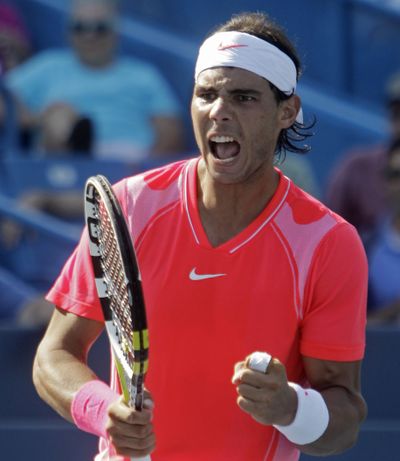 Rafael Nadal is the top seed in this year’s US Open. (Associated Press)