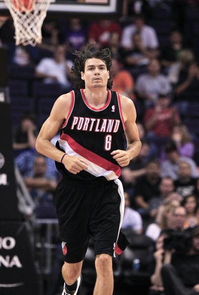 Former Gonzaga and Mead star Adam Morrison has been informed he is no longer in Portland’s plans for the upcoming NBA season. (Associated Press)