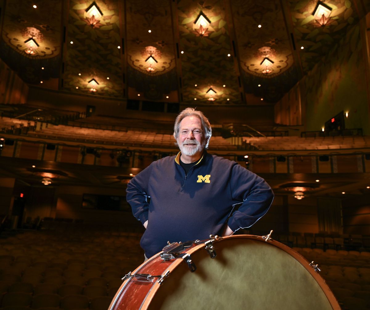 Percussionist Paul Raymond is one of three musicians who will play this weekend in the Spokane Symphony’s celebration of Expo ’74 who also played with the symphony in 1974.  (DAN PELLE/THE SPOKESMAN-REVIEW)