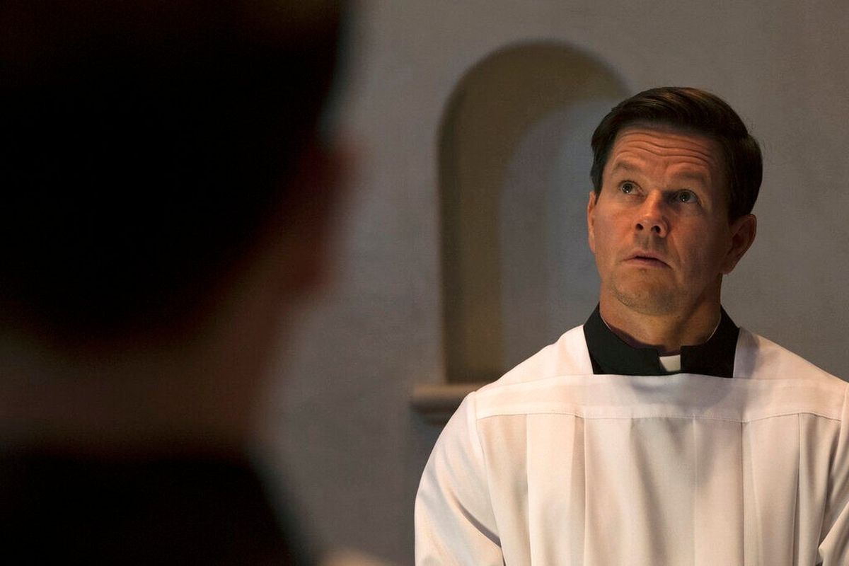 Mark Wahlberg stars as Stuart Long in director Rosalind Ross’s “Father Stu.”  (Karen Ballard/Sony Pictures)