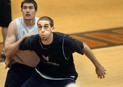 
Freshman Matt Penoncello has earned a reputation as a hard worker and earned him a spot in the starting lineup.
 (CHRISTOPHER ANDERSON / The Spokesman-Review)
