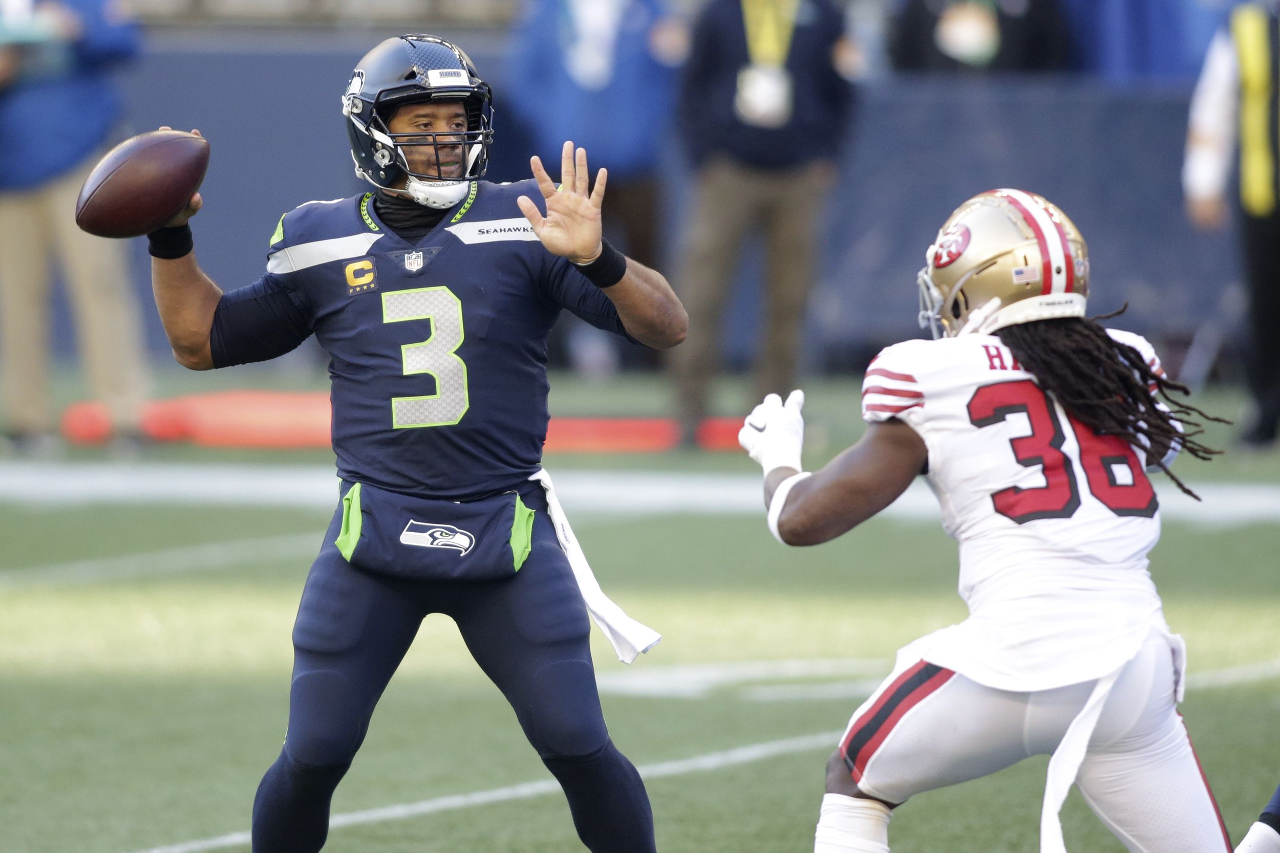 Cigar Thoughts, Game 7: DK Metcalf lays the 49ers to rest as Russell Wilson  reads the eulogy - Field Gulls