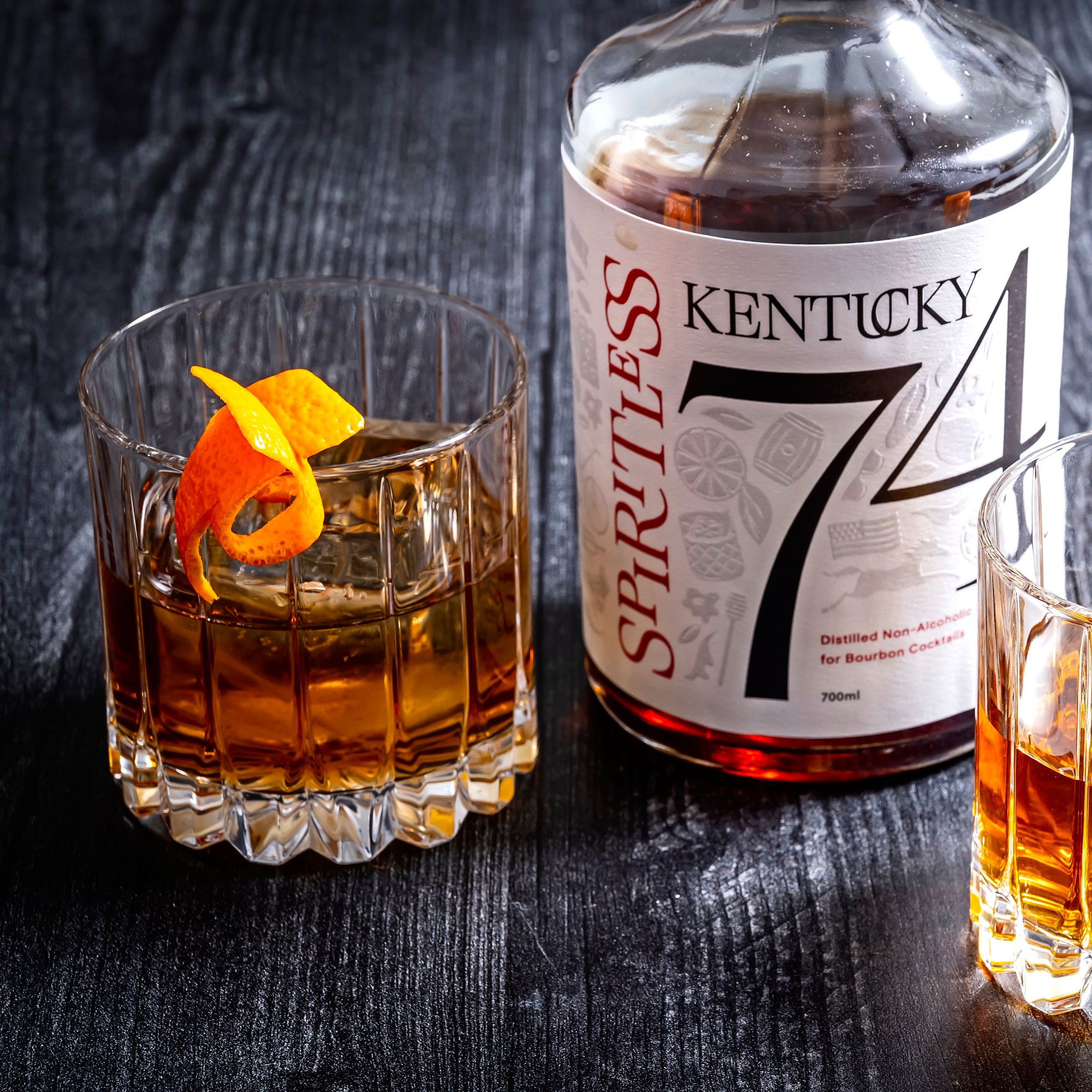 Non-Alcoholic Bourbon Whiskey, Kentucky 74 - 700ml