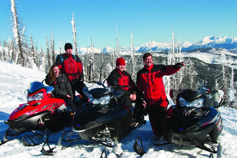 There are plenty of trails available for fans of snowmobiling.  (Tia Troy / Glacier Country)