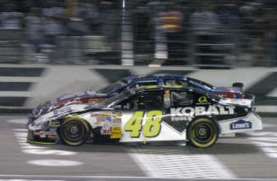 
Jimmie Johnson (48) and Matt Kenseth had a spirited battle in the final laps.Associated Press
 (Associated Press / The Spokesman-Review)