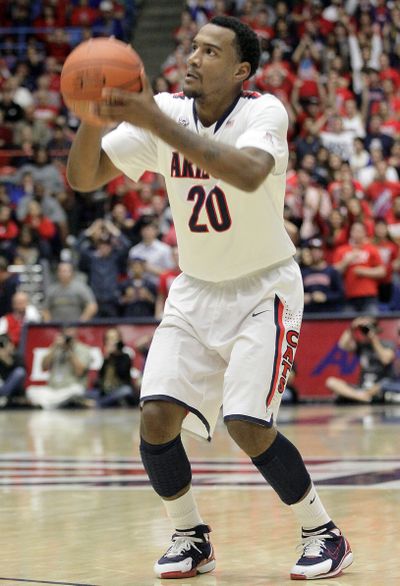 Jordin Mayes scored 16 second-half points for No. 16 Arizona. (Associated Press)